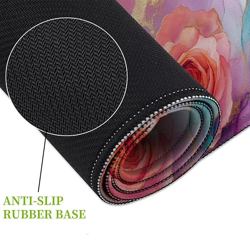 Tapis de souris XXL antidérapant pour protéger le bureau des rayures