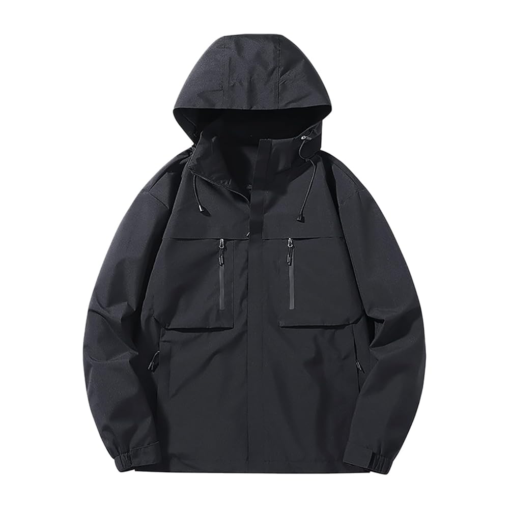 ジャケット・アウター hooded bomber jacket Forever 21 Men's Hooded Cargo Bomber Jacket, Olive/Black at