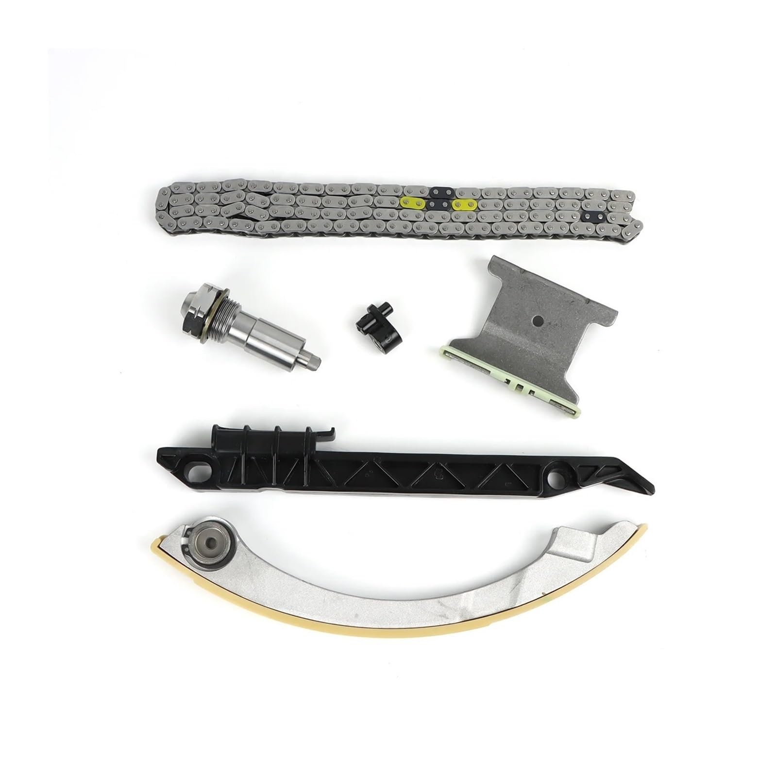 Compatible con el Kit de Cadena de distribución del Motor TKC8002 Juego de Cadena de distribución Tapón de Aceite y Tensor