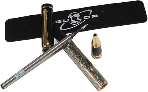 Miniatura 5 de Gullor Bolígrafo chino con caja de regalo, plata antigua