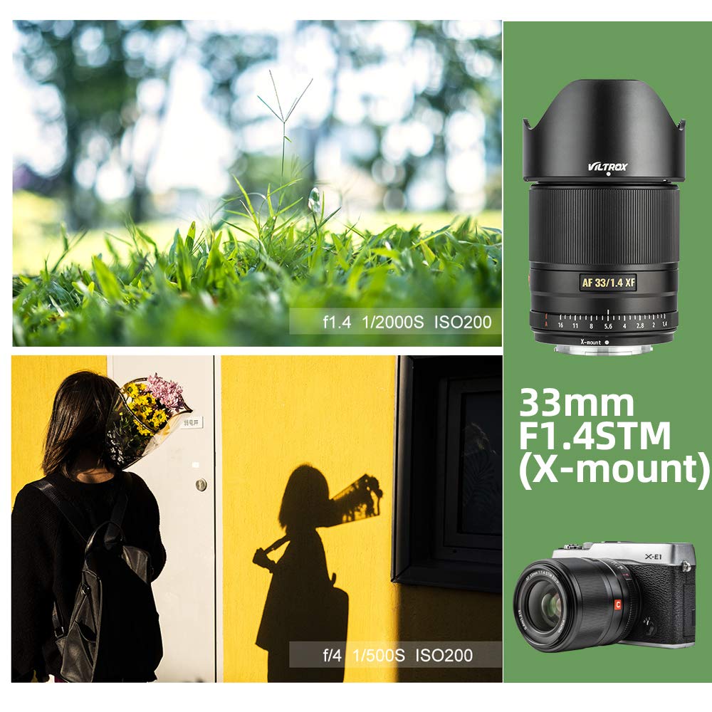 Buy VILTROX 33mm F1.4 AF Lens for Fuji X-Mount, XF Auto-Focus Full