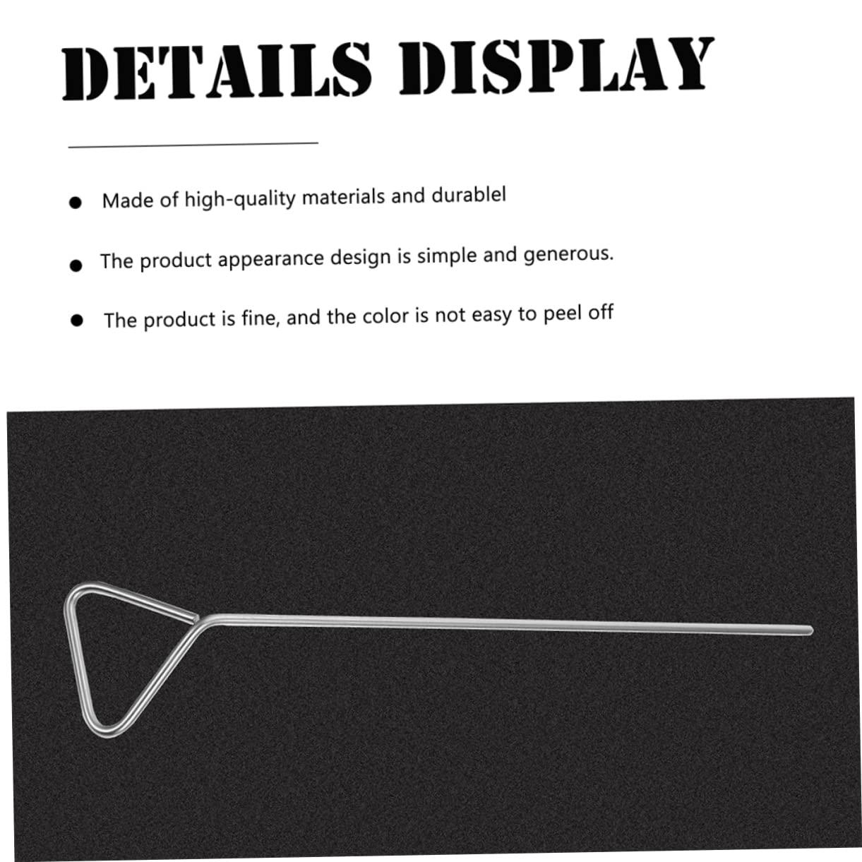 Garneck 5Pcs Stainless Steel Cell Spreaders Laboratory Coating Rods for Agar Plates Practical Tool for Cell Application Stainless Steel Laboratory Supplies