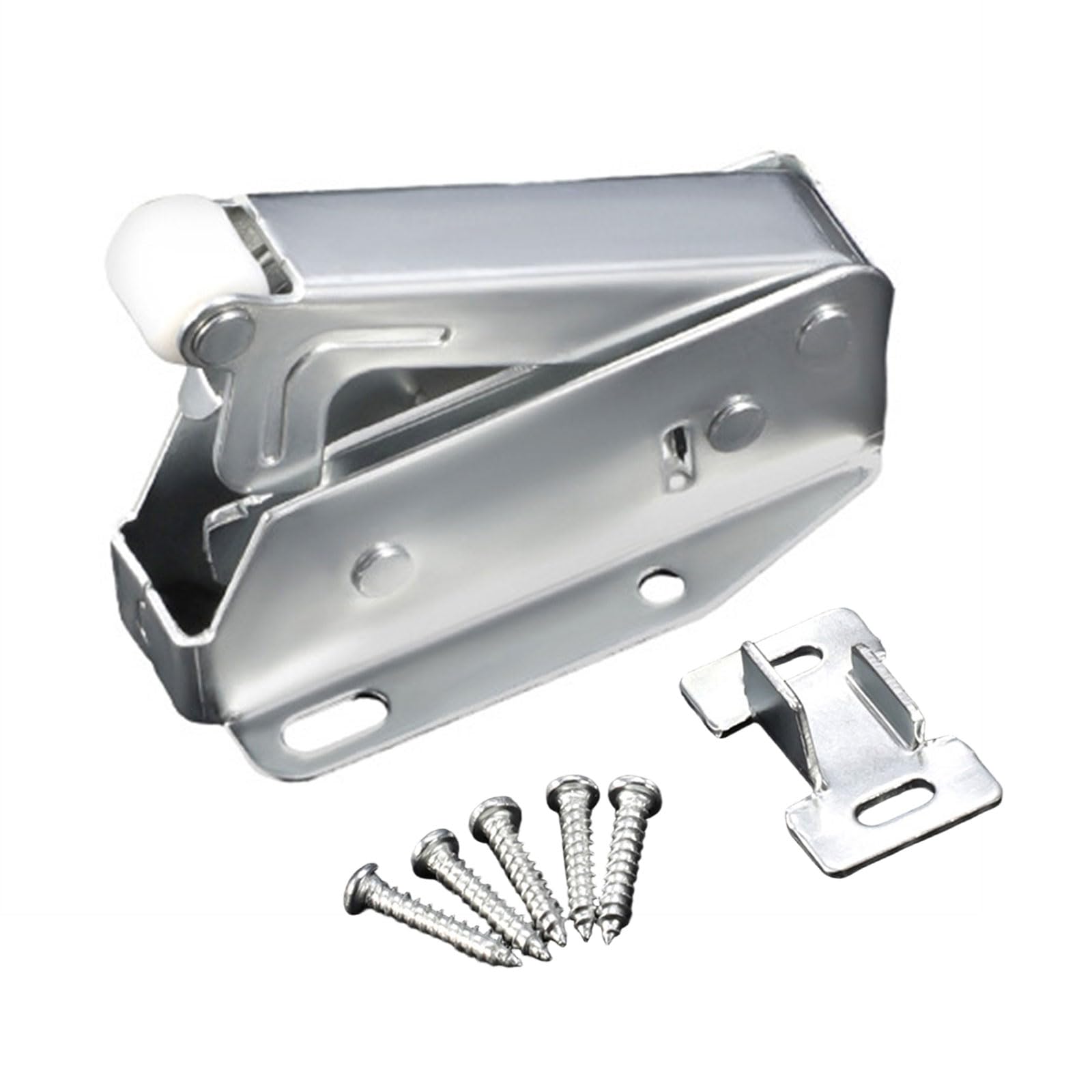 to Open Latches with Bounce Rebounds Locking Device for Cabinet Cupboard Drawer Push to Open Latches with Bounce Rebounds Locking Device
