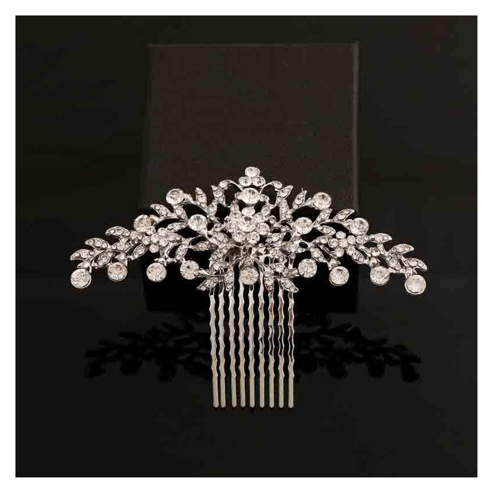 Accesorios for el Cabello for la Boda Nupcial de la Novia for la Novia Cristales de Diamantes de imitación de crías Caminos for el Cabello Joyería for Mujeres