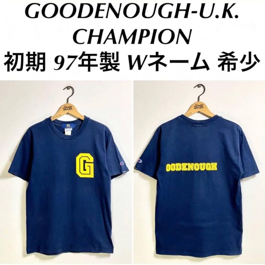 97年初期goodenoughグッドイナフ fragmentフラグメントaffa Yahoo!オークション - 当時物 1997年 初期 GOODENOUGH