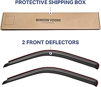 Vista 5 de Viseras de ventana, protectores de lluvia para Ford Explorer 1991-2000, deflectores de viento en el canal para Ford Explorer Sport 2001-2003, Mazda