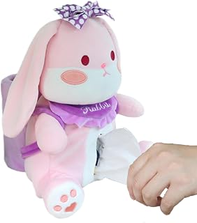 Car Tissue Holder - Car Tissue Box | Multifunctional Ccar Backseat Headrest Cuddly Bunny Ccar Mini Trash Can Tiissue Holder Napkin Dispenser with Armrests