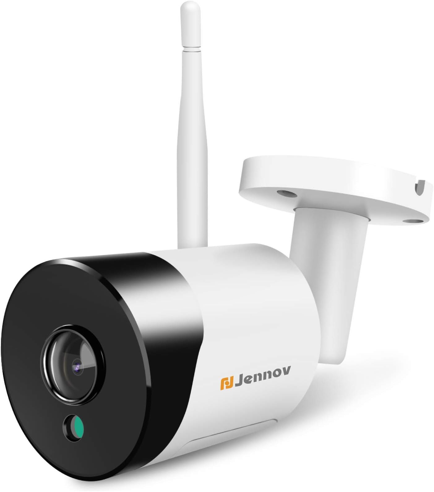 Jennov WiFi Security Camera Wide Angle, Wireless Fisheye Home Surveillance IP Camera 5MP HD Outdoor Weatherproof & Indoor Baby Monitor with 2-Way Audio Night Vision for Kid Pet Elderly