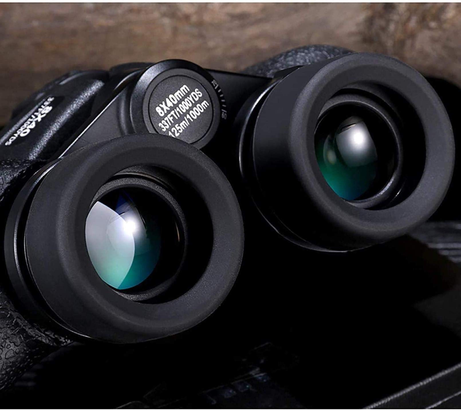 Lornetka dla dorosłych o dużej mocy, cyfrowa lornetka LCD 1,5 cala, aparat fotograficzny 10 x 25, 5 MP, teleskop z kartą pamięci 8 GB, do obserwacji ptaków, gry w piłkę nożną, koncert, lornetkę