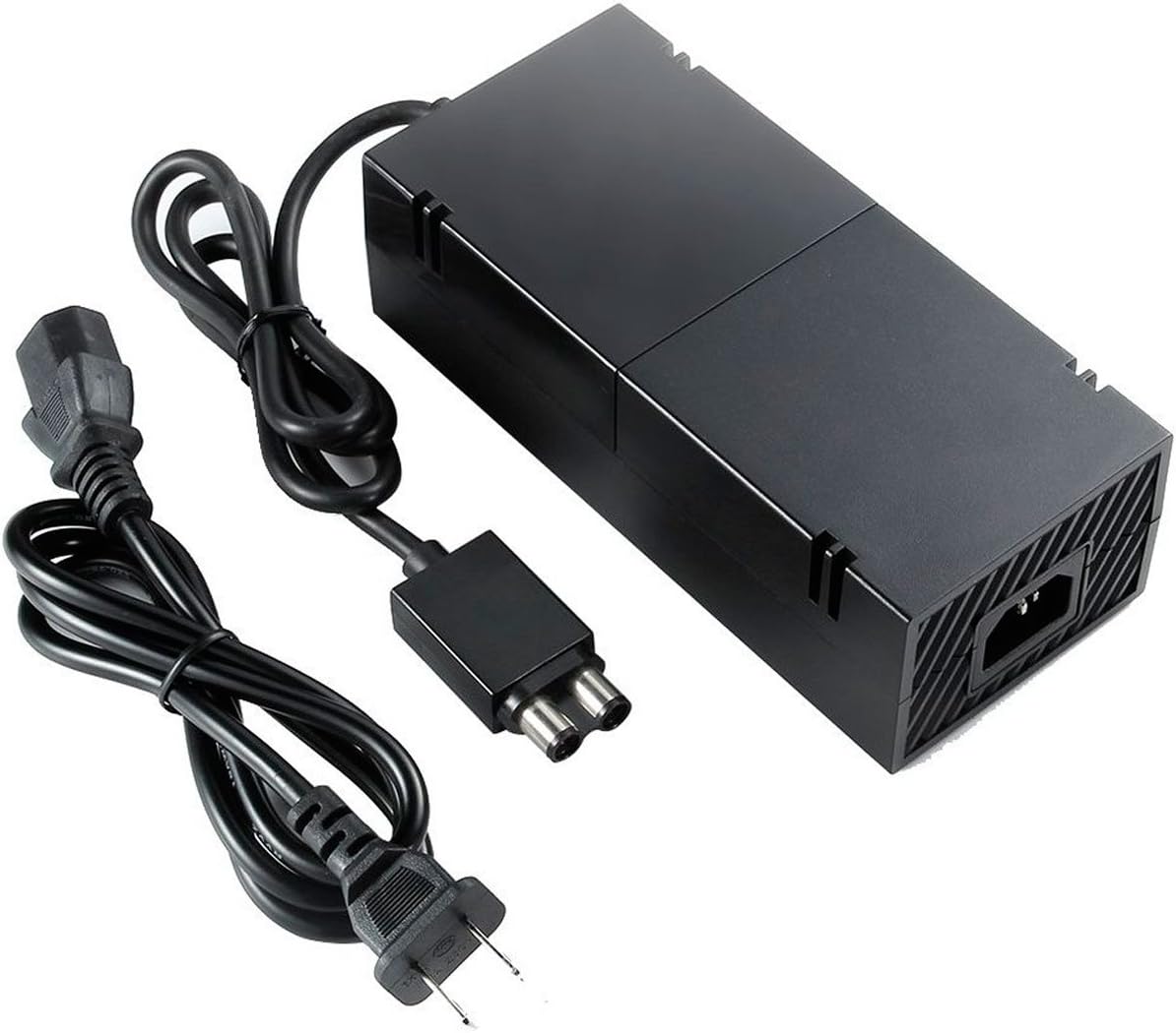 Power Supply Brick for Xbox One , [Quiet Version] AC Adapter Power Supply Cord Replacement for Xbox One Console 100-240V Charger Accessory Kit with Cable