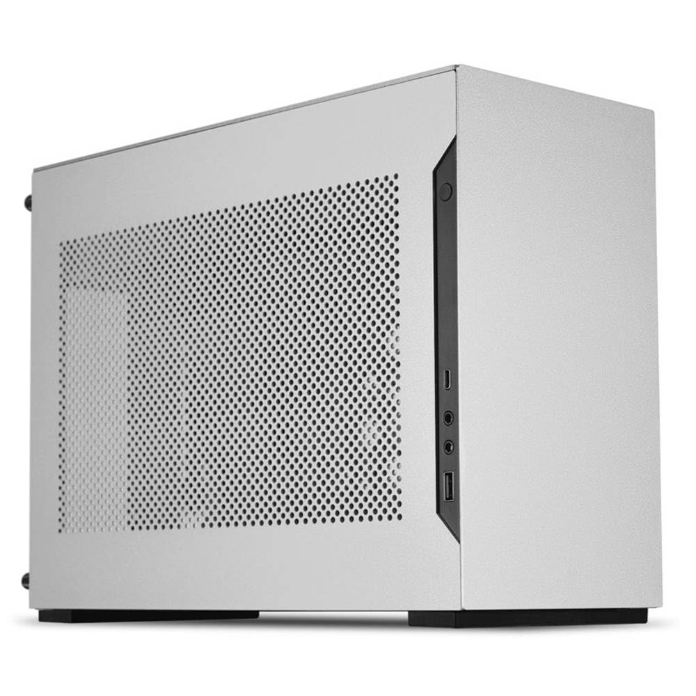 Lian Li Compatible A4-H2O A4 Mini-ITX Gehäuse, PCIE4.0 Riserkabel - Silber