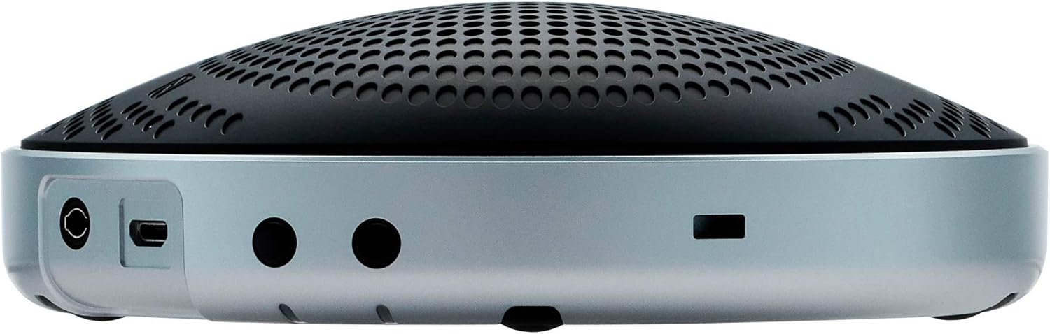 YAMAHA YVC-200 Portable USB & Bluetooth Speakerphone, Hold Meetings Anywhere, Noise Reducing Conference Phone with 10-Hour Rechargeable Battery Life