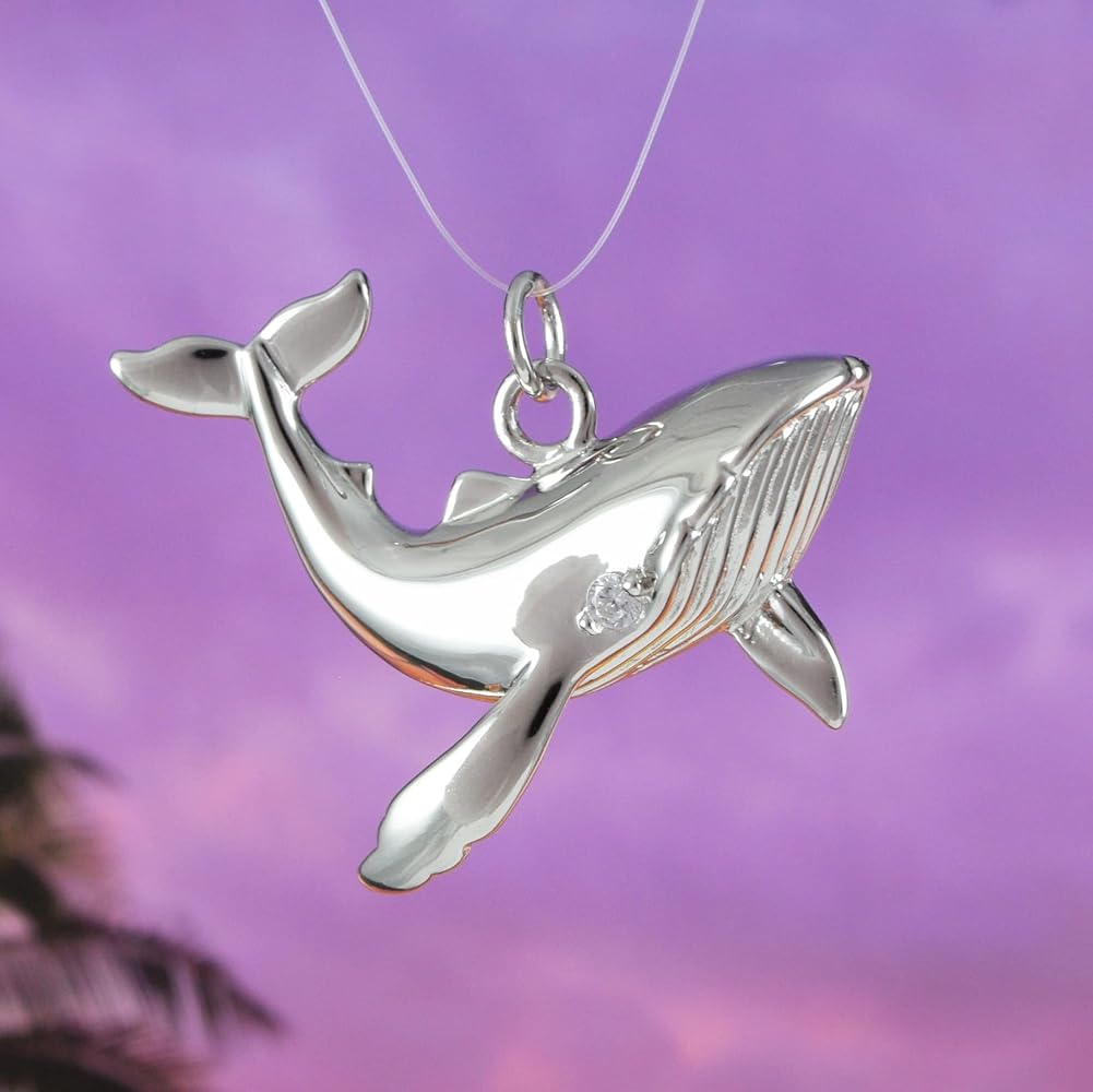 Amazon.com: Gorgeous Hawaiian Large Humpback Whale Necklace Amazon.com: Gorgeous Hawaiian Large Humpback Whale Necklace