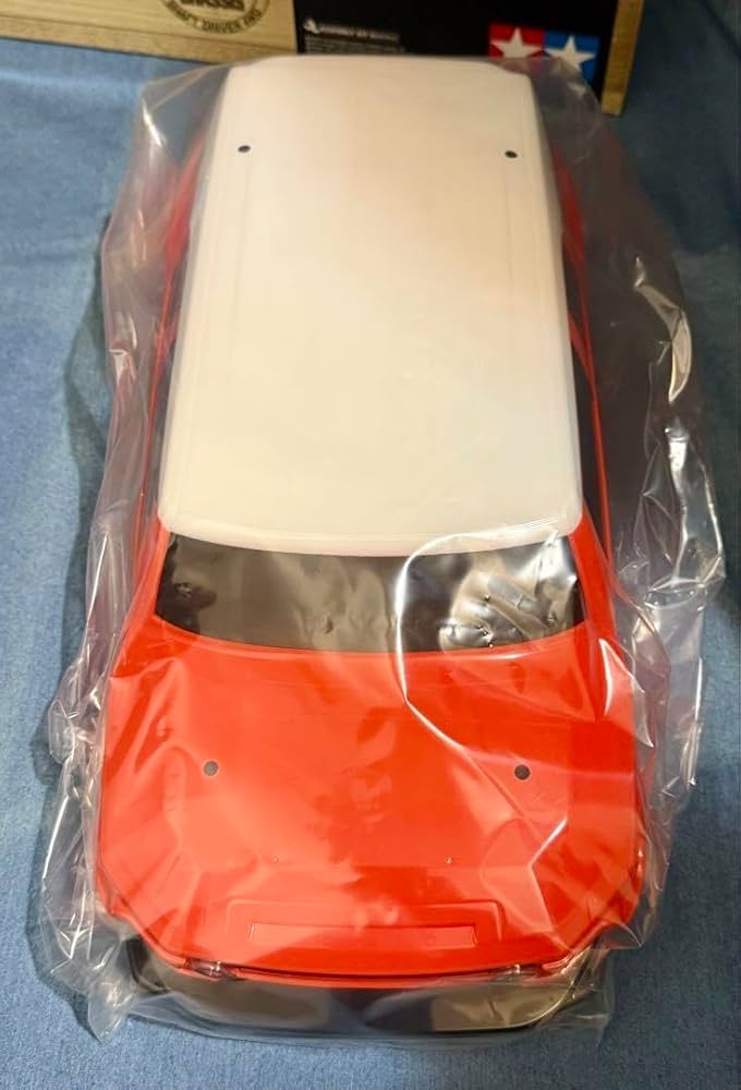 タミヤ★トヨタFJクルーザー CC-01シャーシ塗装済みオレンジボディ タミヤ 電動RCカーシリーズ 1/10RC トヨタ FJクルーザー
