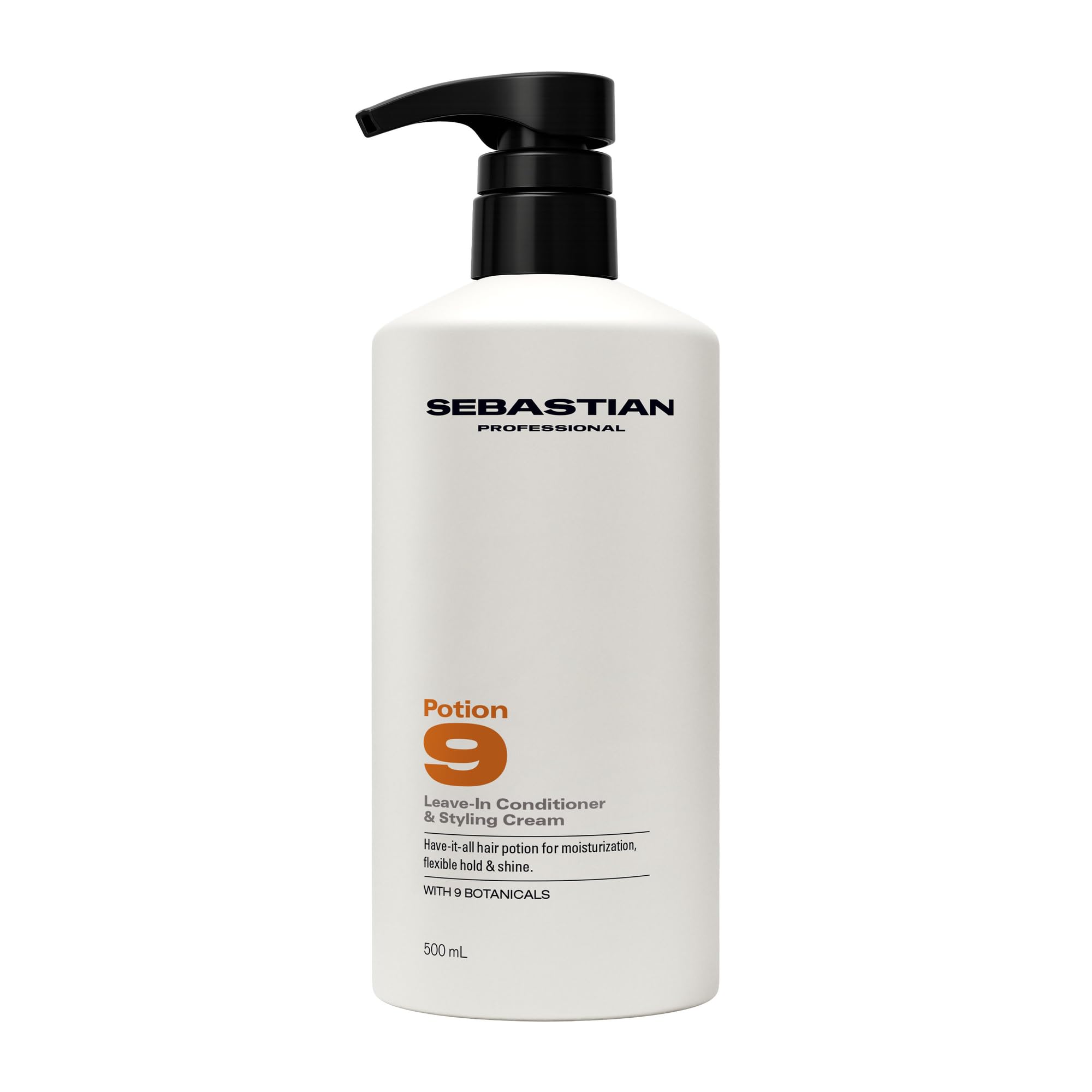 Sebastian Professional Potion 9 Leave-In Conditioner & Styling Cream – Pflegende Stylingcreme mit 9 pflanzlichen Inhaltsstoffen, spendet Feuchtigkeit, Glanz & natürlichen Halt