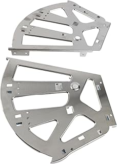 Jeffergarden 靴収納ヒンジ2個ステンレス製引き出しキャビネットヒンジ 耐久性な製品シューズ収納用 取り付け簡単 シーンを選ばない 3種類選べる ステンレス製 室内家具用 (3層)