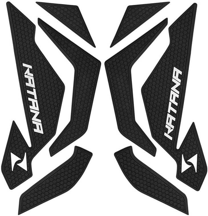 YURI iRO 2本セット ステッカー カタナ 2023 タンクパッド滑り止めオートバイステッカー