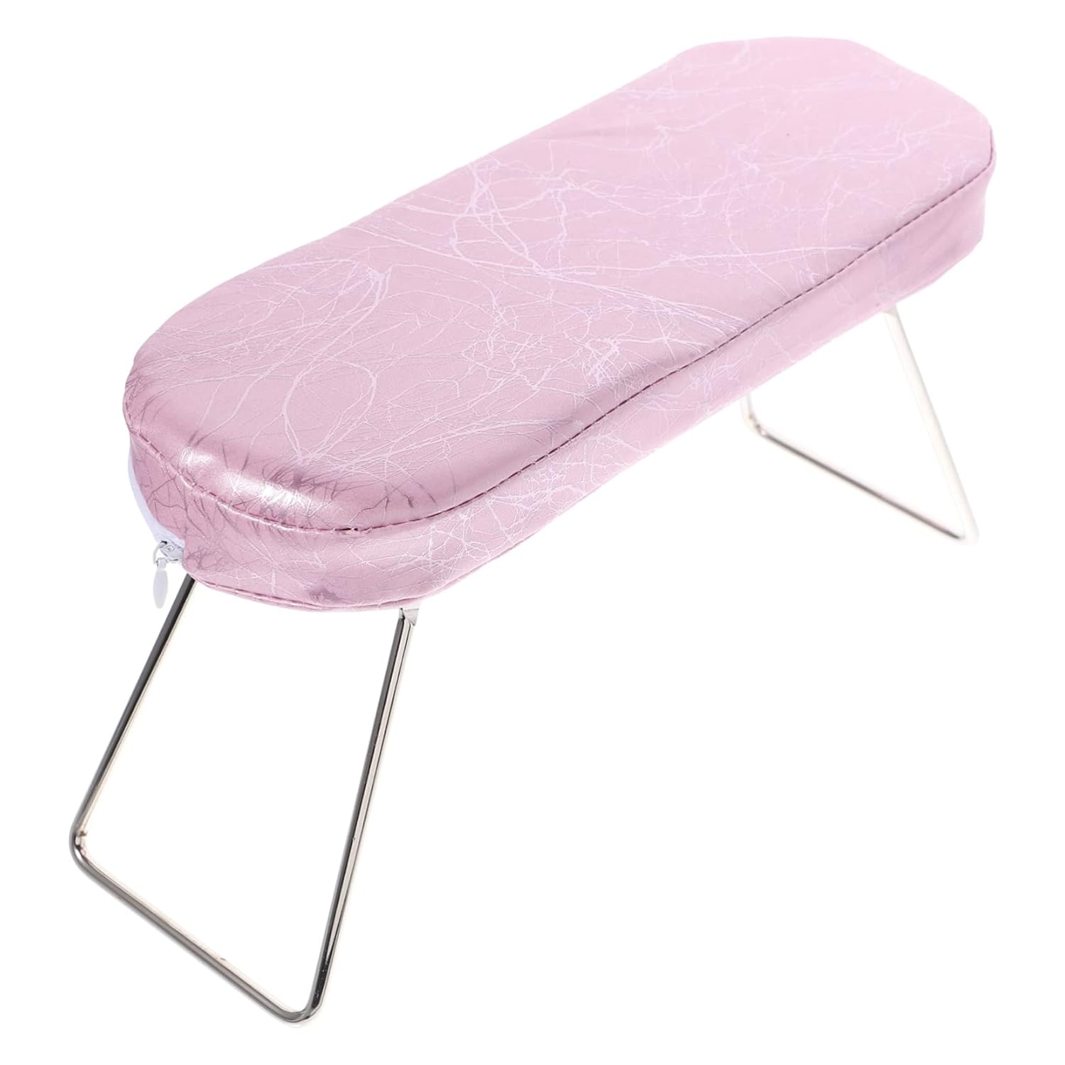 Nail Art Hand Pillow for Comfortable Manicure Support and Easy to Clean Arm Rest Cushion for Nail Salon and Home Use Striped Design