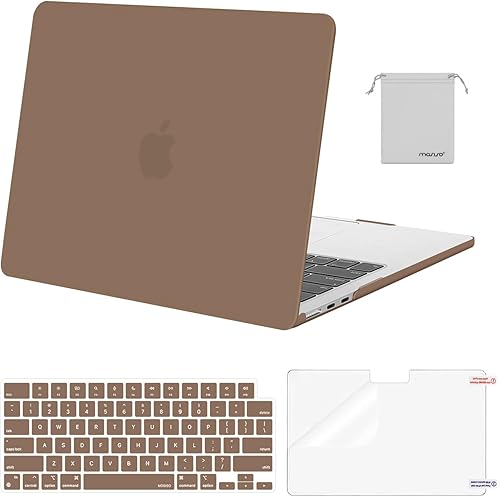 Miniatura 38 de MOSISO Funda compatible con MacBook Air de 13 pulgadas 2025 2024 2023 2022 M4 A3240 M3 A3113 M2 A2681, carcasa rígida de plástico, cubierta de