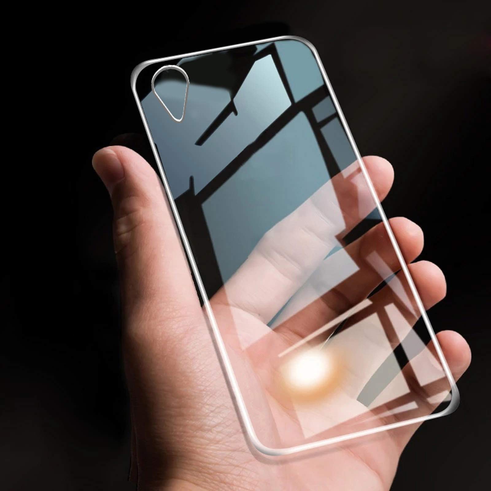 Kit De Protection Complet Pour Alcatel 1C 2019 : Verre Trempé + Coque Transparente
