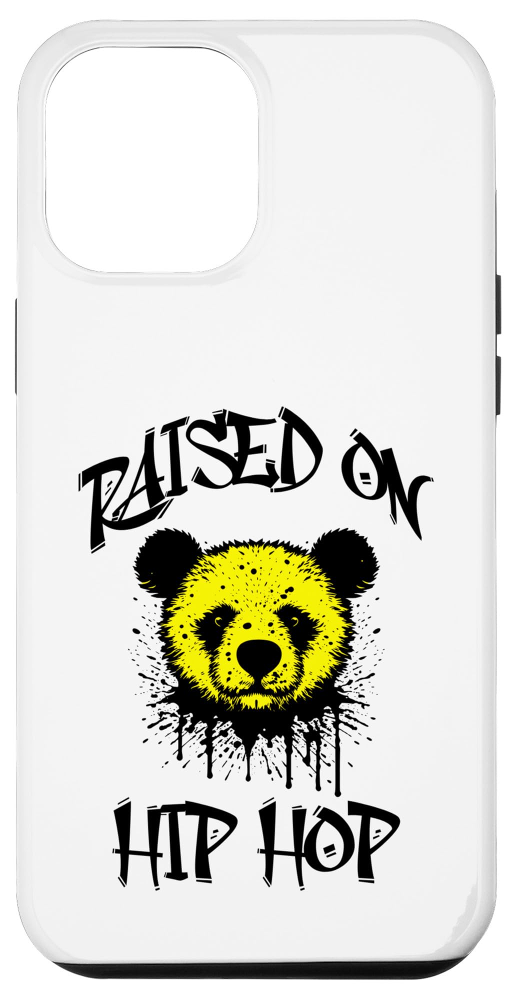 iPhone 14 Pro Max Raised On Hip Hop Cool Teddy Panda Bear Case