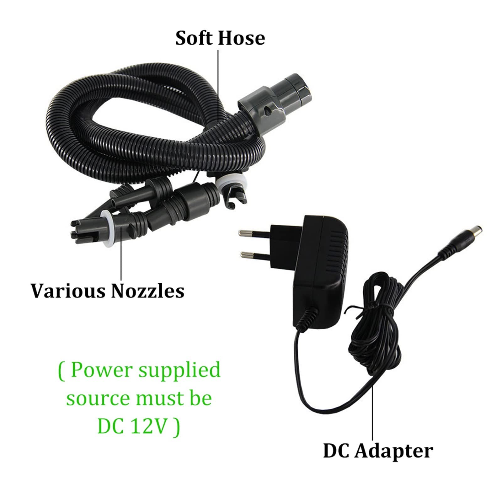 Bomba de Aire eléctrica HT-790, Recargable, 6000 mAh, desinflable, para Sup, DC12 V, 110 W, para Tabla de Remo, Bote Inflable, Kayak, para Bote Inflable y Tabla de Remo