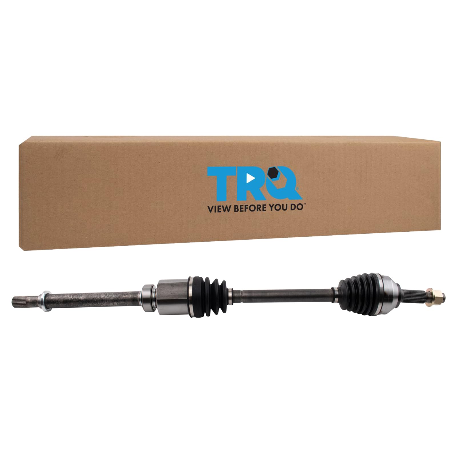 TRQ Front Right CV Axle Shaft Assembly Passenger Side Compatible with 2011-2017 Nissan Juke