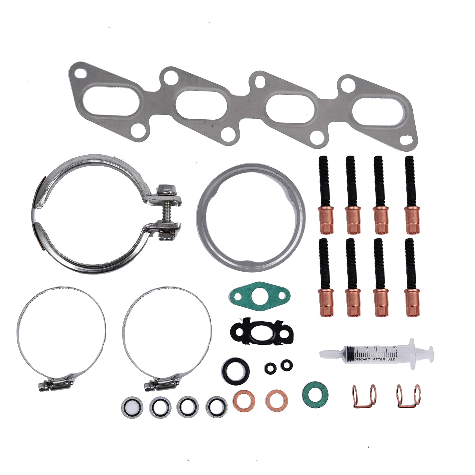 Photo 1 of ***FOR PARTS/ MISSING ASSEMBLY PIECES*** Autodevil 667-574 Turbo Charger Gasket Kit for L4 1.4L for Cruze 2011-2015, Cruze Limited 2016, Trax 2013-2019, Encore 2013-2019, Sonic 2012-2019, Turbo Turbocharger Gasket Kit Replace 667574