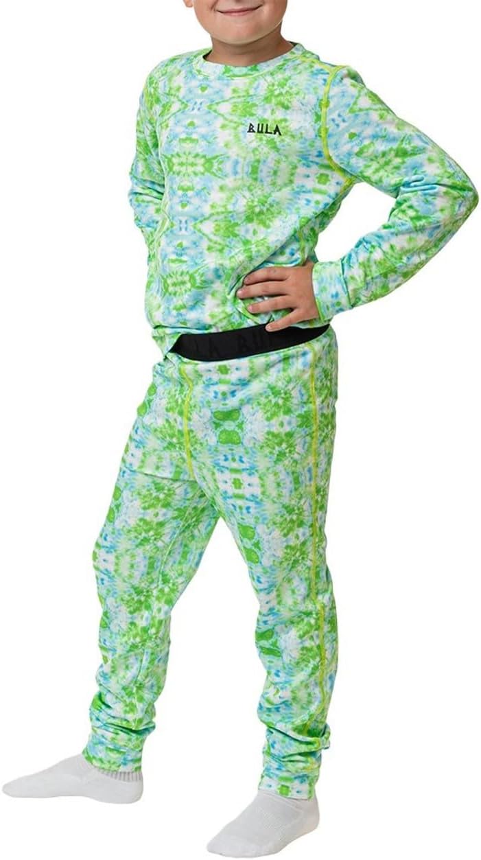 Bula Rainbow Baselayer Set (Kid's), Acid, X-Small