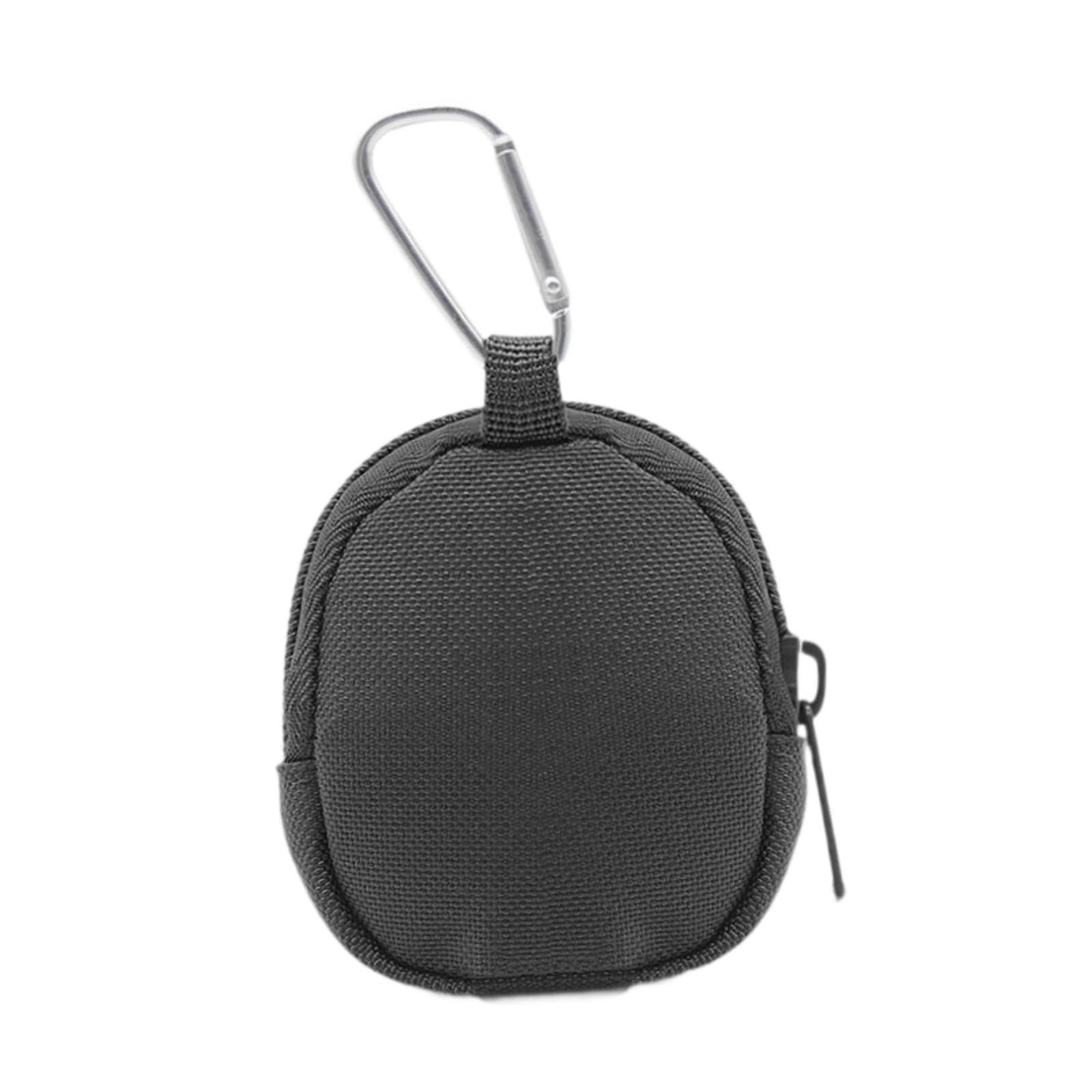 nivaa Small Coin Purse Portable Professional Coin Pouch for Camping Travel Outdoor Black-picture-40