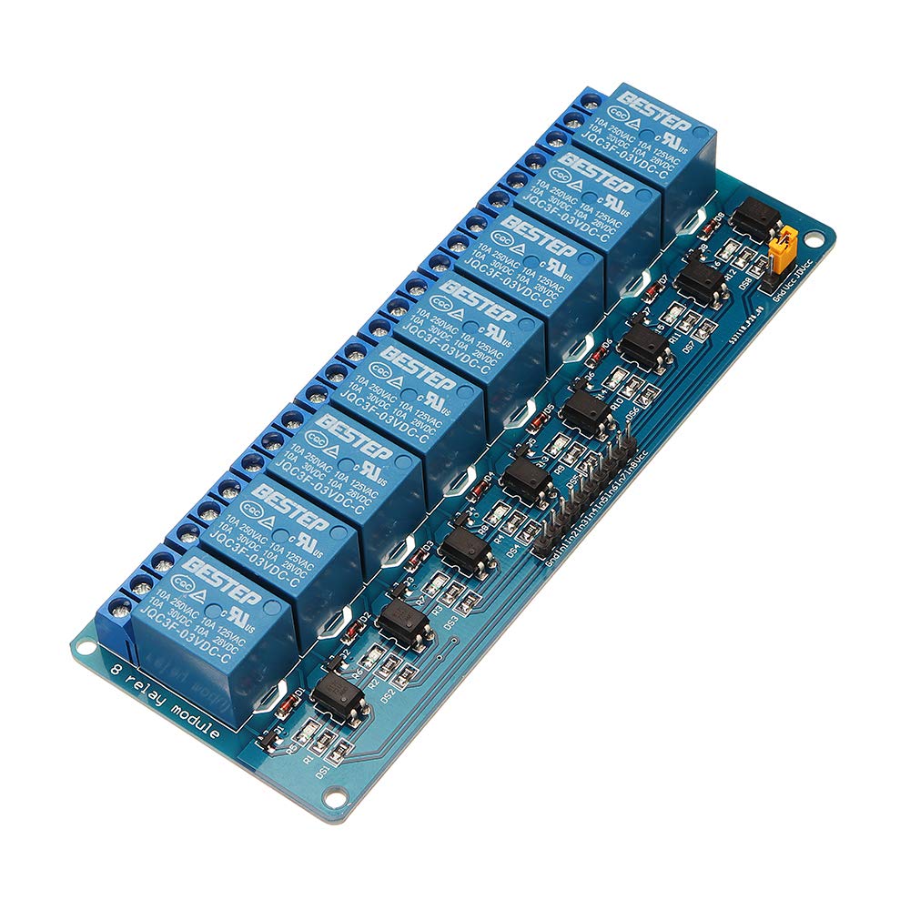 8 Canal 3.3 V Módulo De Relé Optoacoplador Controlador Relé Tablero De Control De Bajo Nivel para Arduino