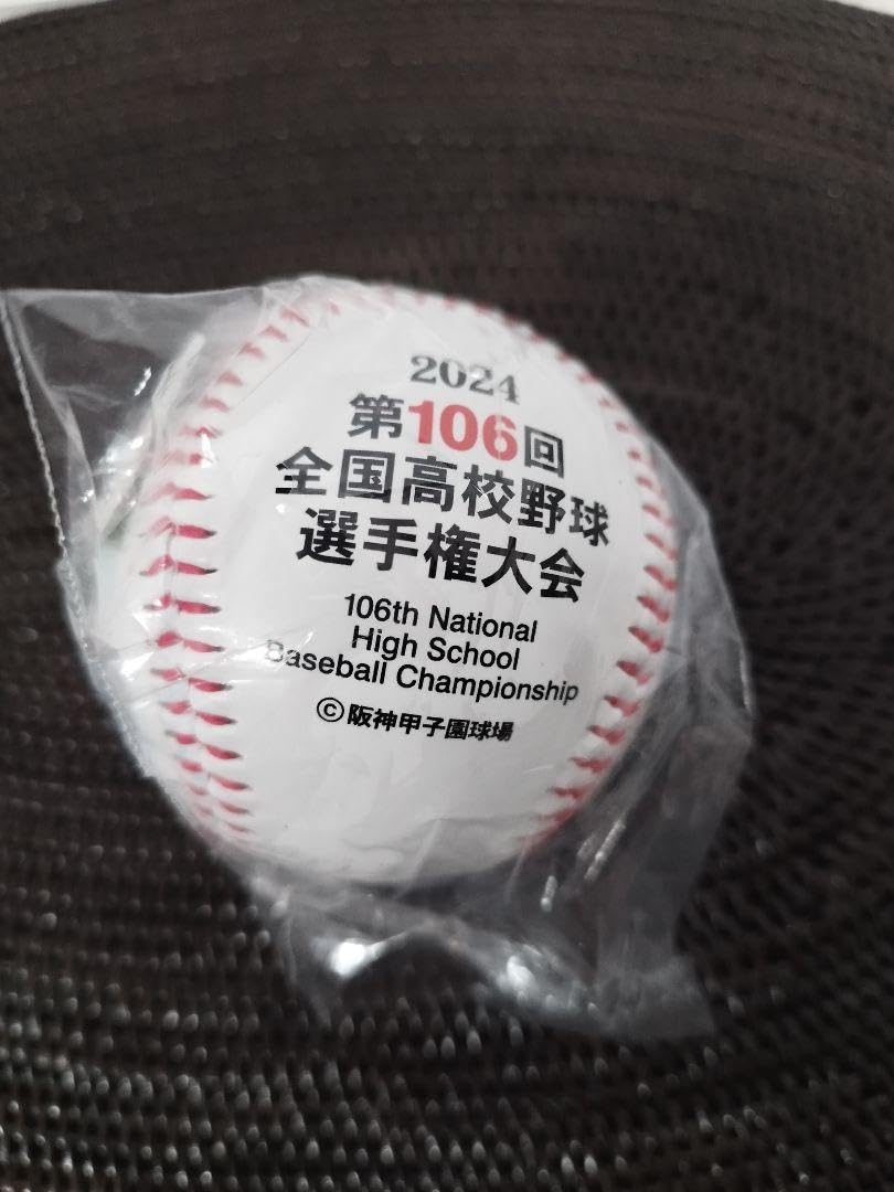 Amazon.co.jp: 2024年 第106回 全国高校野球選手権大会 大会記念ボール