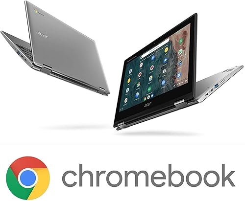 Miniatura 6 de acer Laptop Chromebook Spin 311 convertible con pantalla táctil de 11.6 pulgadas, 32 GB de almacenamiento, color plateado (CP311-3H-K23X)