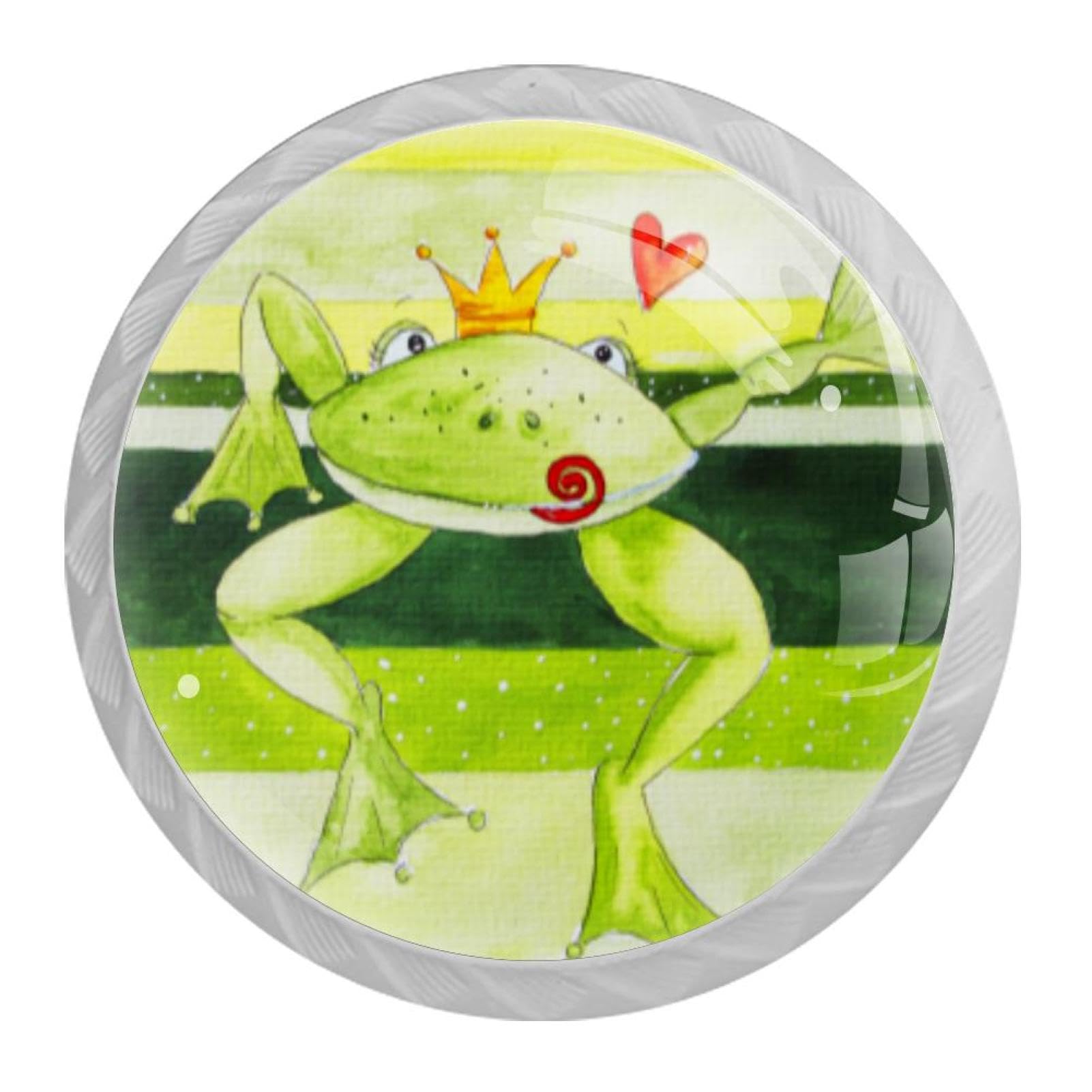 Tqmspg Multi03 4 Pieces Drawer Pulls Frog Door Knobs Dresser Handles For Kitchen Wardrobe Cupboard Hardware Furniture