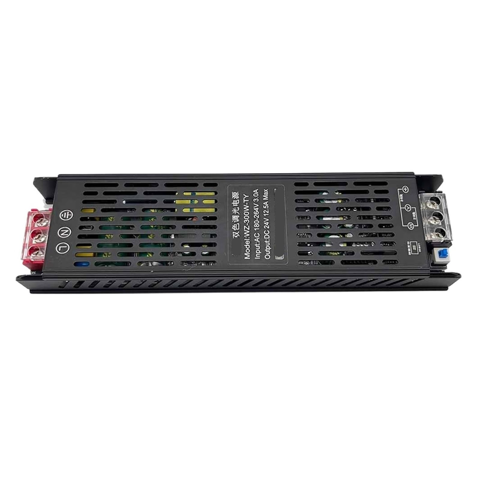 PWANUIGTE CCT Power Controller DC24V 200W 300W Dimmable 2/3 Line Dual White LED Strip(DC24V 300W)