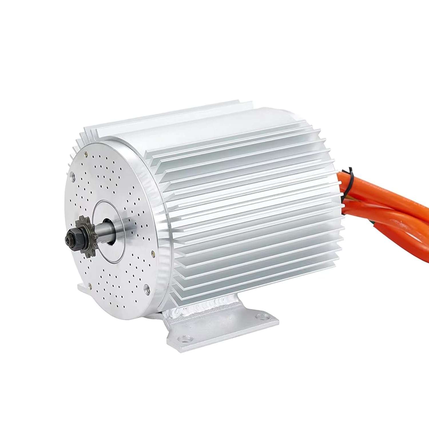 72V 3000W Brushless Motor 6300RPM Electric Go Kart Motor with Temperature Sensing Electric DC Motor for Electric Scooter