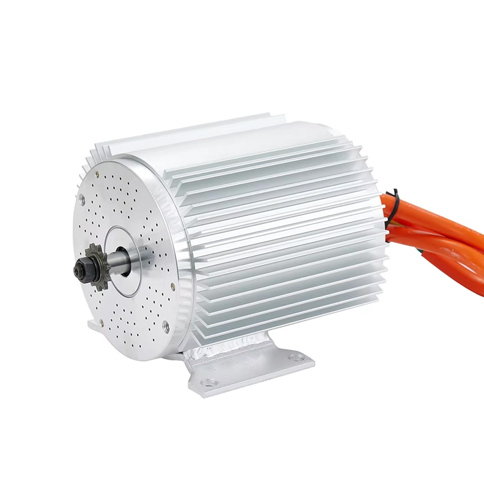 72V 3000W Brushless Motor 6300RPM Electric Go Kart Motor with Temperature