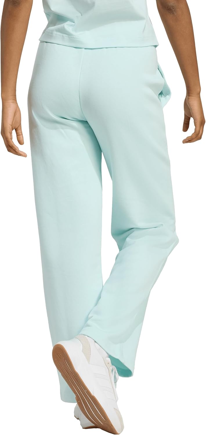 Adidas Womens Essentials Small Logo Feelcozy Open Hem Pants - Image 3
