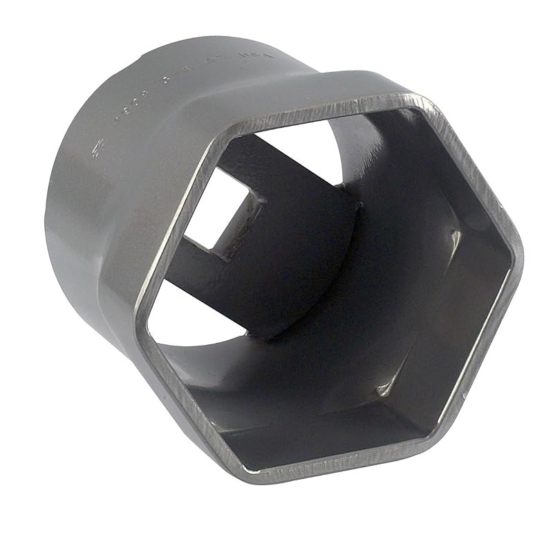 OTC 1908 Soquete de 6 pontas para porca de trava de rolamento de roda, abertura de 82,6 mm, acionamento de 19,1 mm (3/4 pol.)
