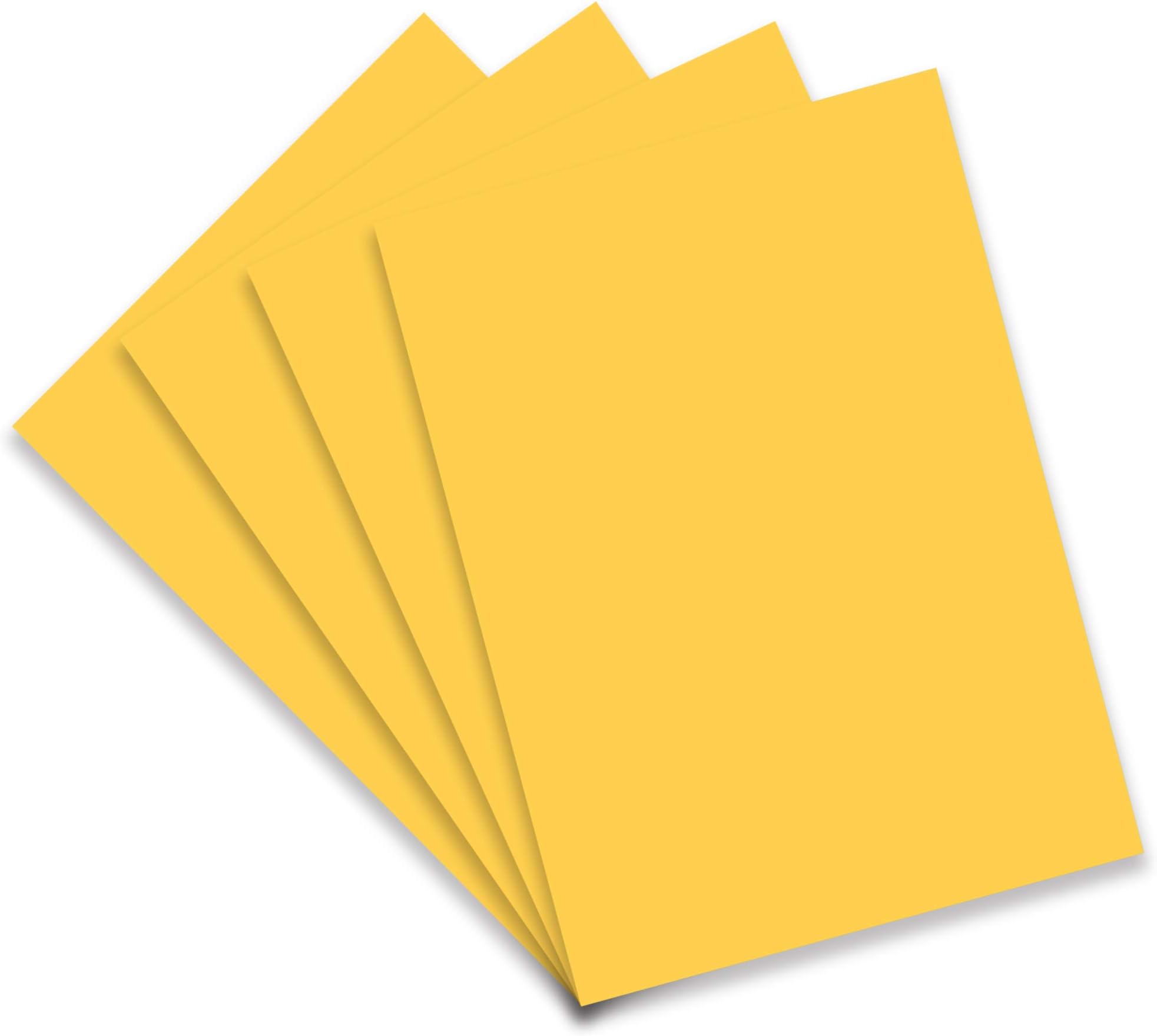 FIS Coloured Card, 50x70cm,160GSM, Gold 100-Piece - FSCH160200
