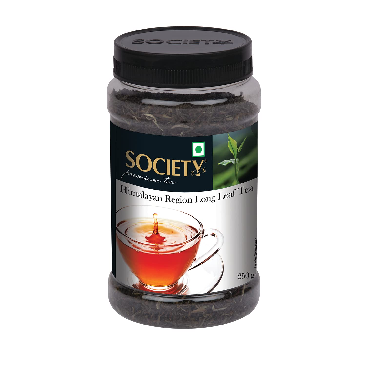 Society Himalayan Long Leaf Tea | 250g | Jar | Pack of 1