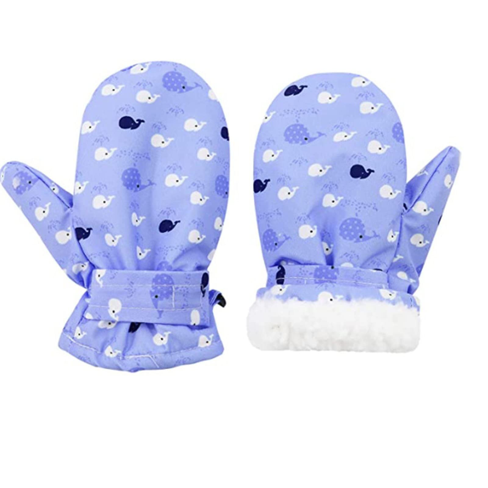 DUHGBNE Zachte winter- en peuterwanten, waterdichte handschoenen, peuters, sneeuw-cartoon-handschoenen voor baby-winterwanten, meisjeshandschoenen (O, 2-4 jaar