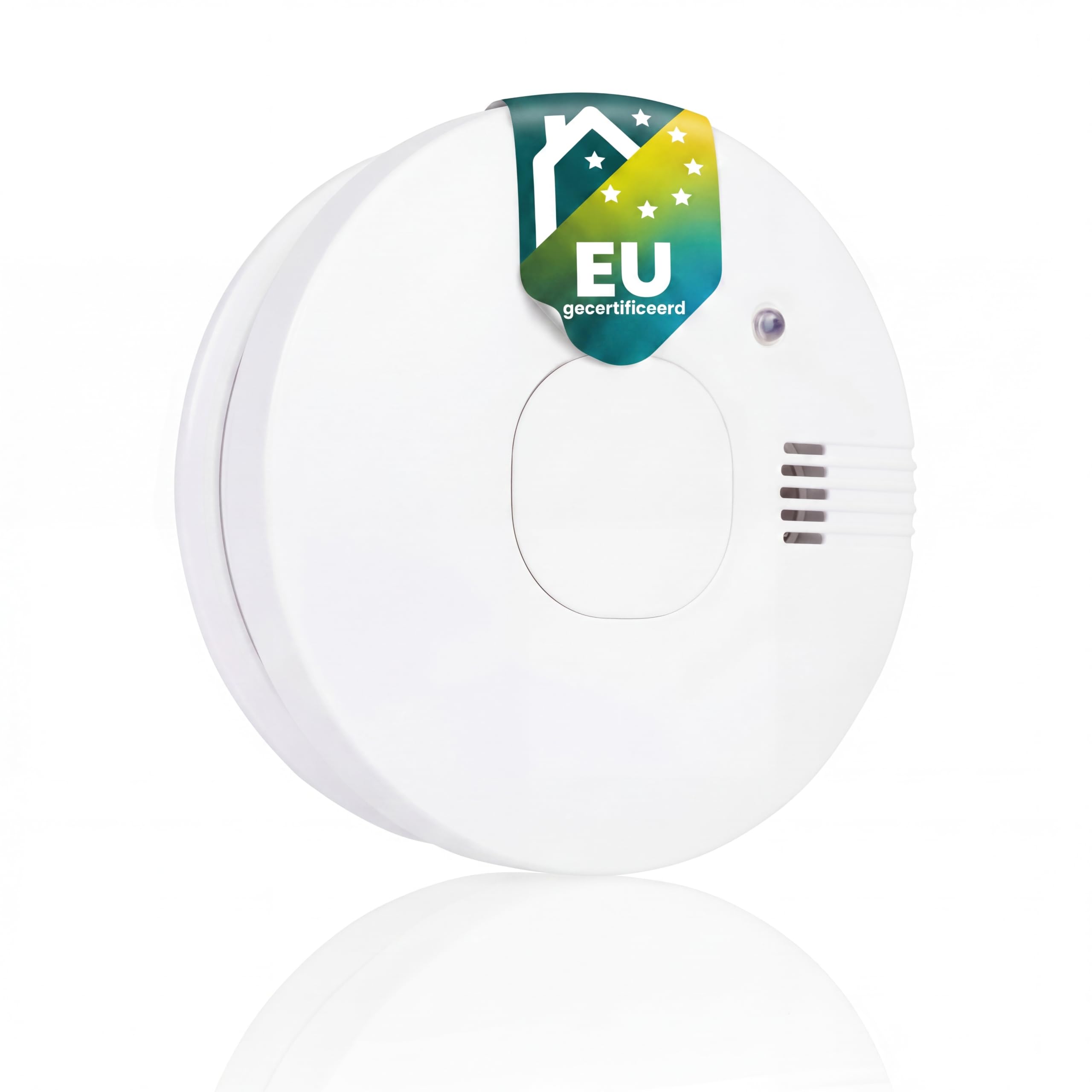 Smartwares Czujnik dymu - Wymienny Akumulator - Czujnik optyczny - Przycisk testowy - Cicha praca - FSM-11710