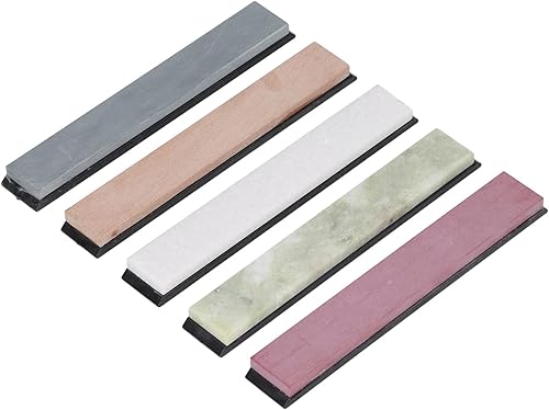 Miniatura 8 de Piedras de afilar, juego de 5 piezas de piedra de afilar, 1000 3000 5000 8000 10000 combinación de piedras de afilar cuchillos de grano, con piedras