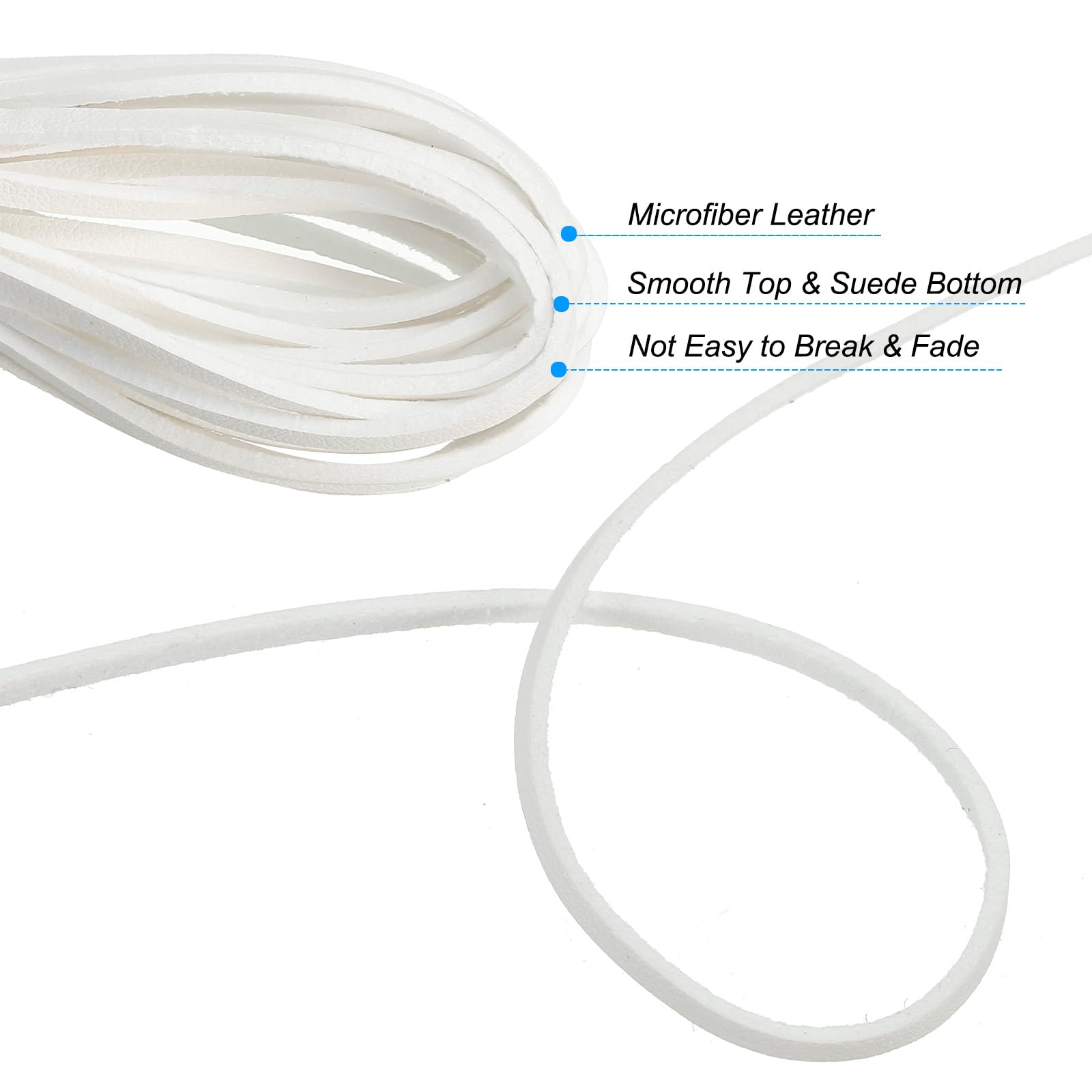PATIKIL Faux Suede Leather Cord - Image 3
