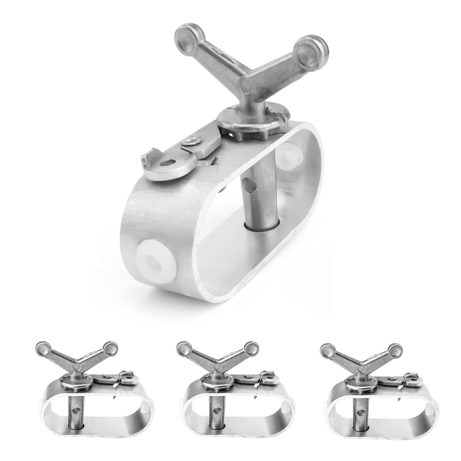 Tendeur De Corde De Tente Auto-verrouillant En Alu – Anti-dérapant, Pour Cordes De 4 à 6 Mm