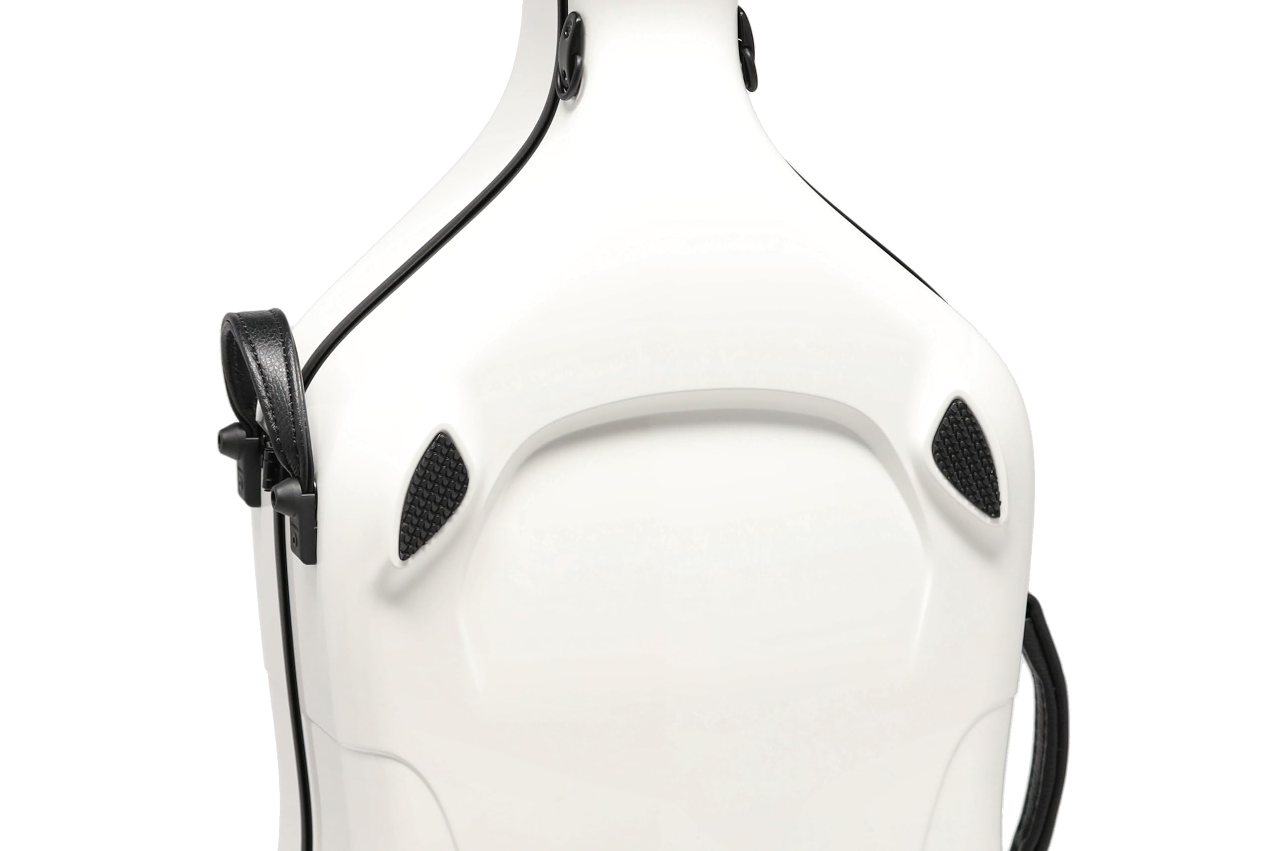 Gewa Astuccio per Violoncello AIR 3,9 kg bianco/bordeaux, Made in Germania, estremamente infrangibile, migliori proprietà di isolamento