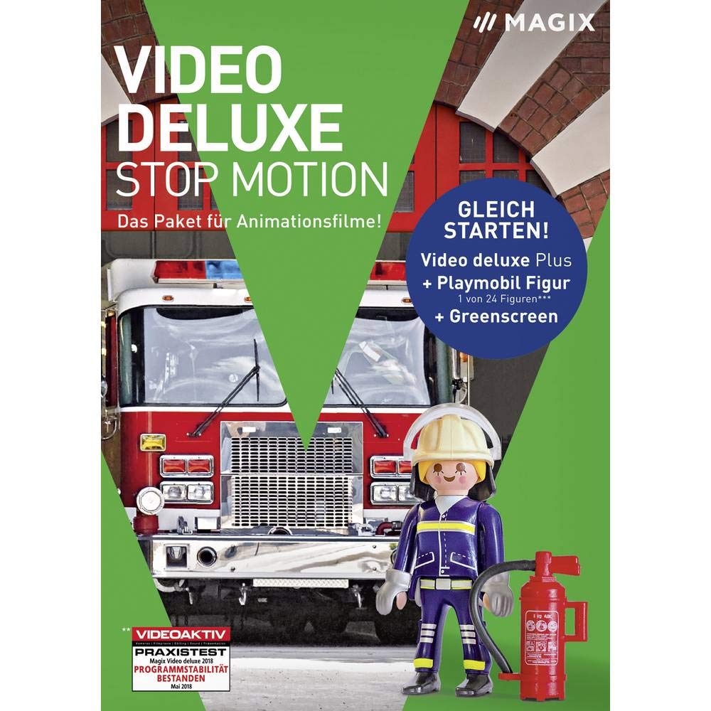 MAGIX Video deluxe Stop Motion Bundle,1 DVD-ROM