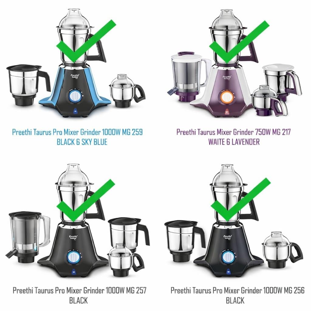 100% Compatiable for Zodiac, Steele Mixer Grinder (1 Litre) | Replacement for preethi Zodiac Mixer Jar | Preethi Steele Mixer Jar | 1 Year Guarantee (1 Litre) — Amazon image 6