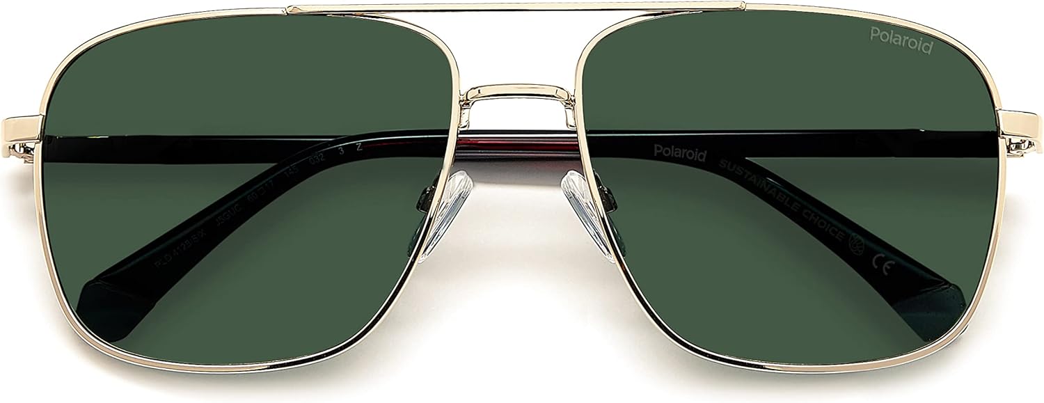POLAROID PLD 4128/S/X J5G GOLD 60/17/145 MAN Sunglasses
